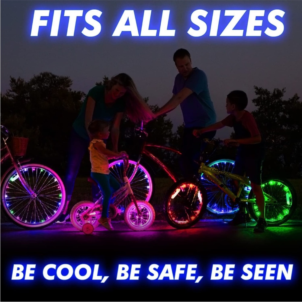 Bike tire lights - Picture 2 of 8